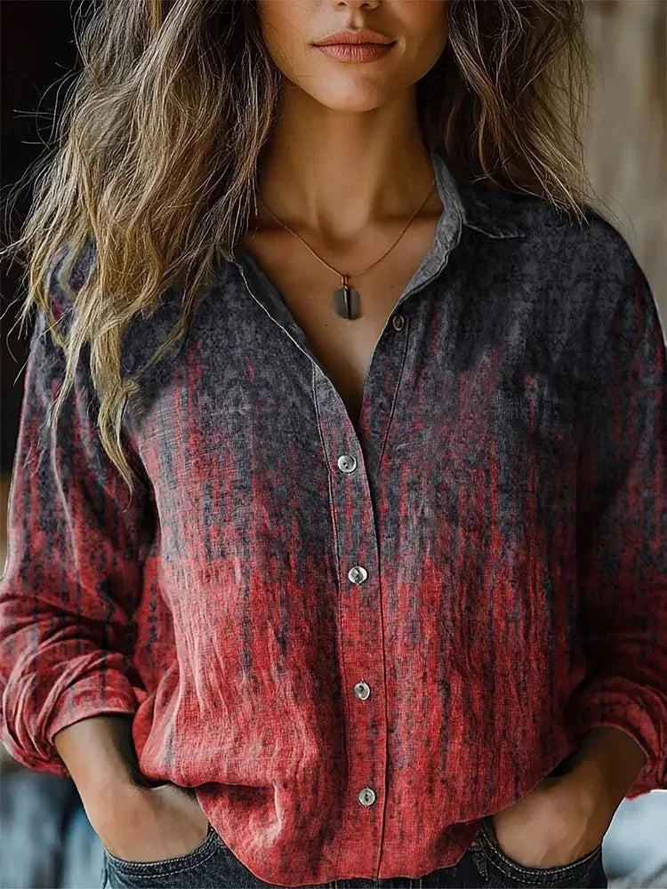 Keira | Camisa abotonada con estampado floral