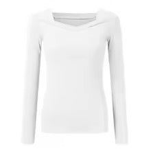 Monika | Damen Langarm-Top | Elegantes