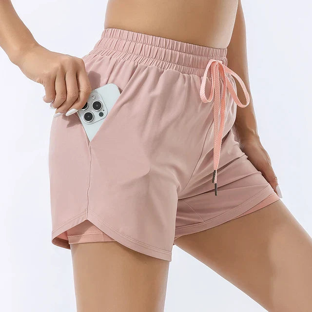 Eldrina | Damen Sportliche Kurze Hosen | Leicht