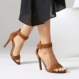 Sienna | Ankle Strap Padded Sandals