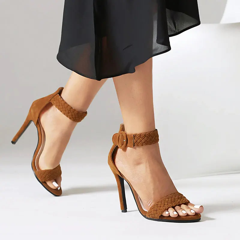 Sienna | Ankle Strap Padded Sandals