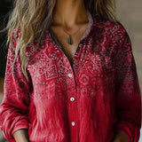 Keira | Camisa abotonada con estampado floral