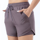 Eldrina | Damen Sportliche Kurze Hosen | Leicht