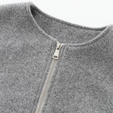 Damen Reißverschluss mit Taschen Übergangsjacke