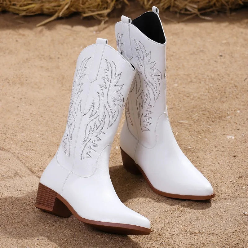Noelle | Fußgewölbestütze Orthopädisch Cowboy-Stiefel