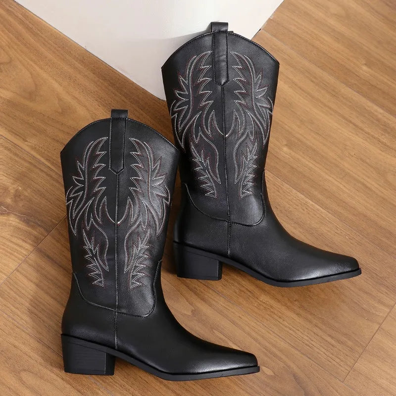 Noelle | Fußgewölbestütze Orthopädisch Cowboy-Stiefel