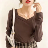 Monika | Damen Langarm-Top | Elegantes