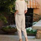 Libelle | Women's Modern Pants and Top Set | Two-Piece