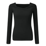 Monika | Damen Langarm-Top | Elegantes