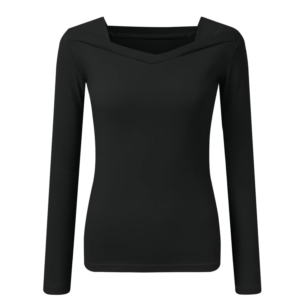 Monika | Damen Langarm-Top | Elegantes