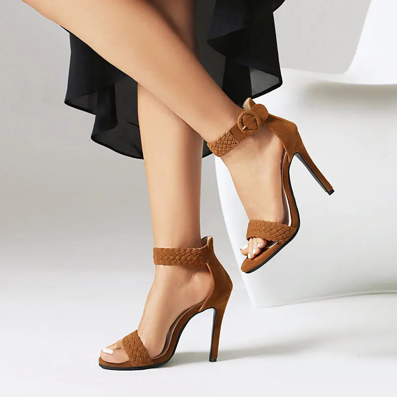 Sienna | Ankle Strap Padded Sandals