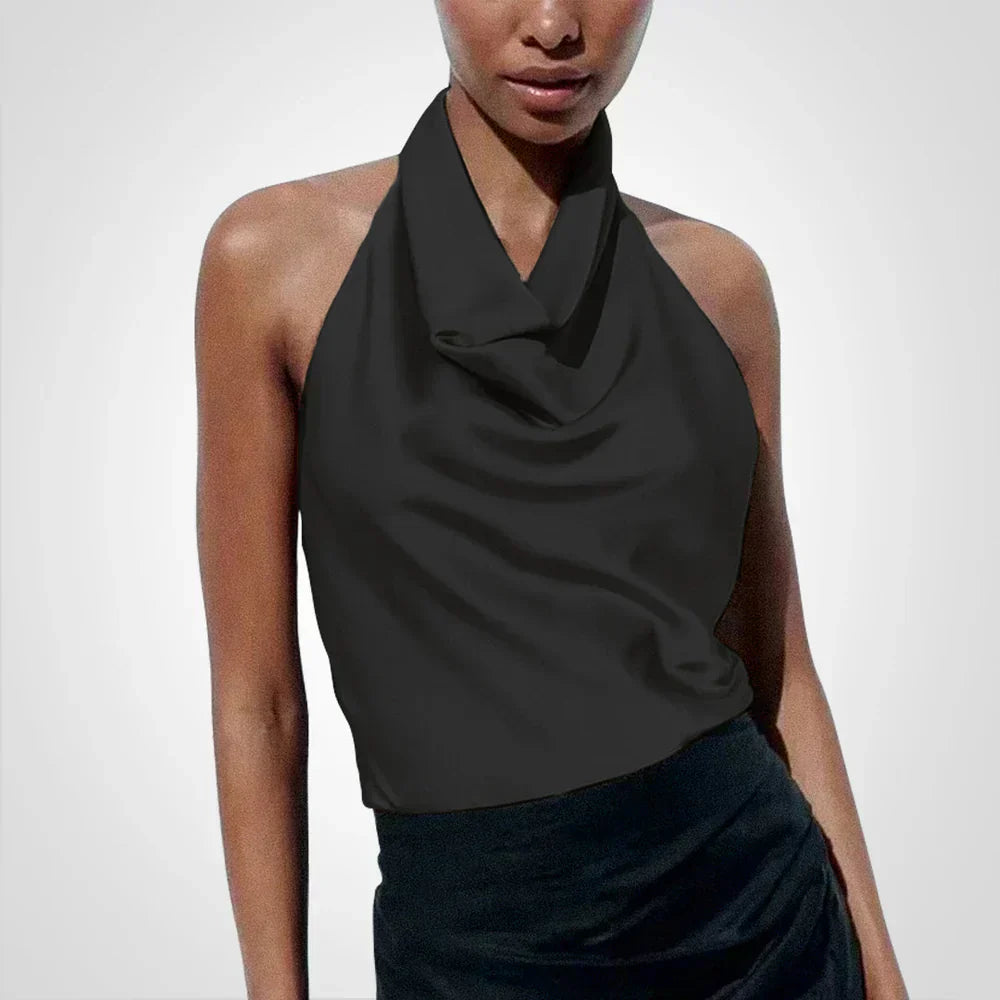 Elanroa | Damen Halter Oberteil | Elegant