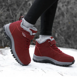 Herren Klettverschluss Schnüren Winterschuhe