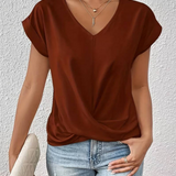 Elin | Damen Lässig Oberteil | Kurzarm