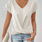 Elin | Damen Lässig Oberteil | Kurzarm