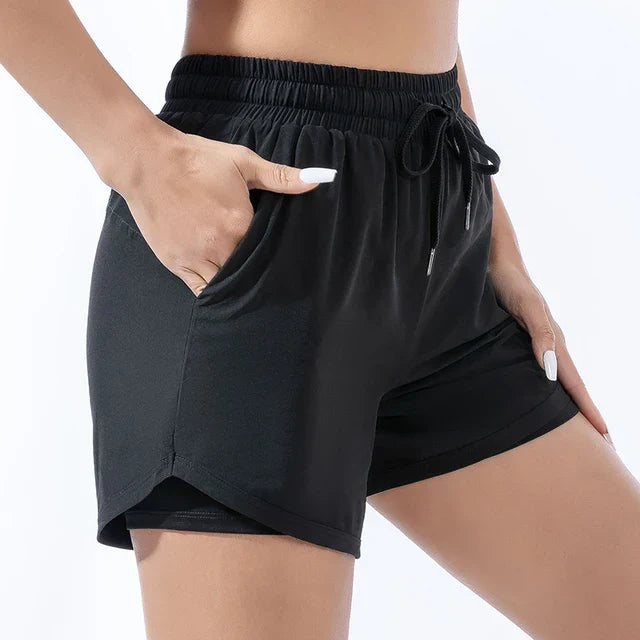 Eldrina | Damen Sportliche Kurze Hosen | Leicht