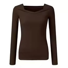 Monika | Damen Langarm-Top | Elegantes