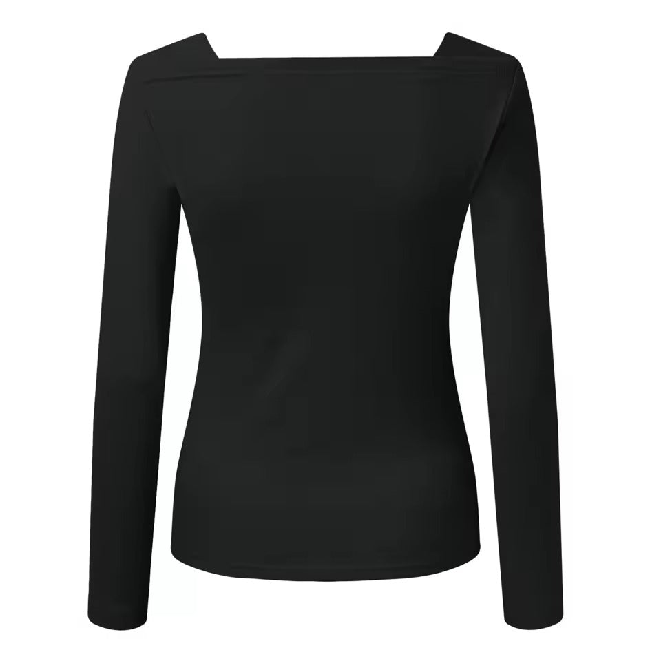Monika | Damen Langarm-Top | Elegantes