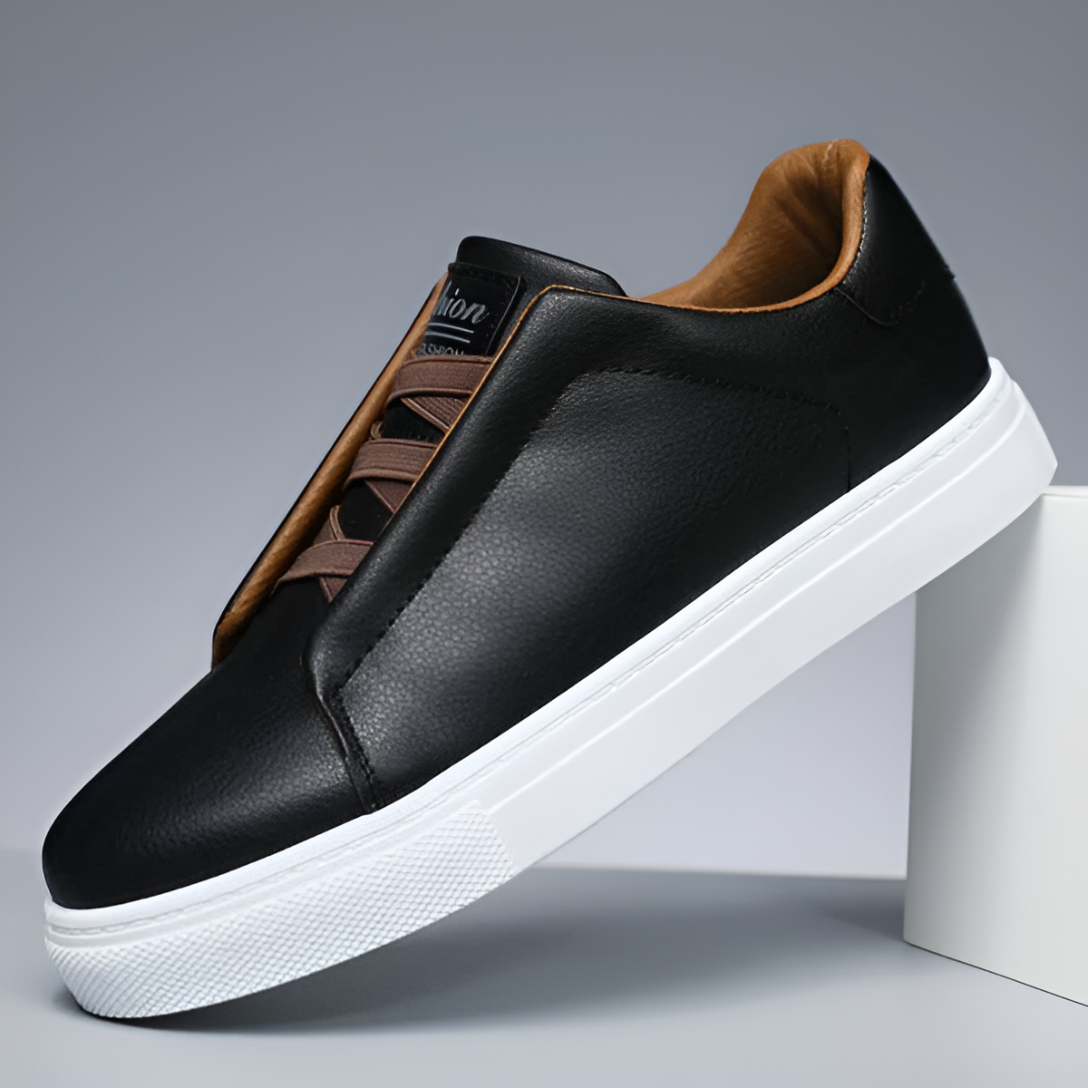 Męskie sznurowane sneakersy | Stylowe