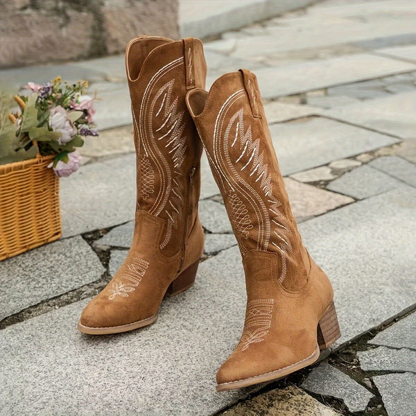 Faith | Blockabsatz Gepolstert Cowboy-Stiefel
