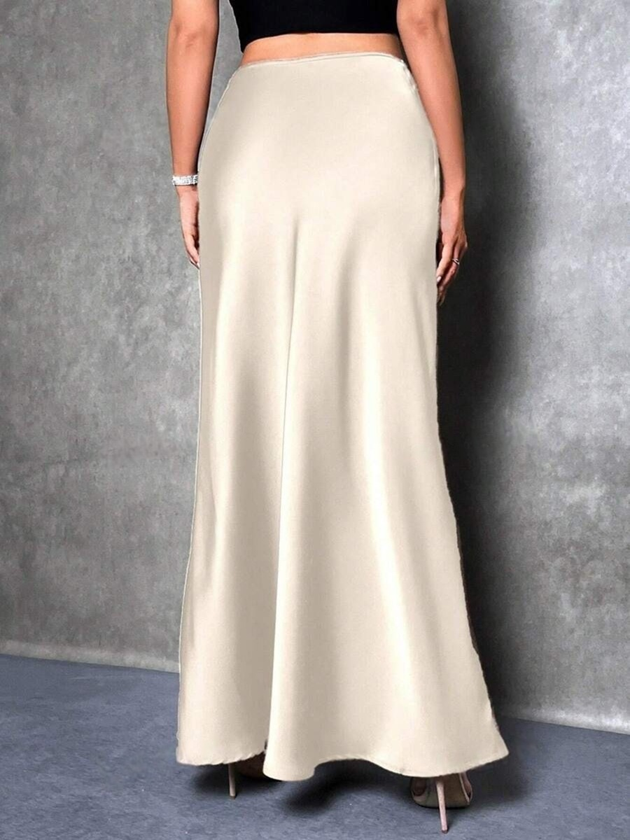 Theresia | Women's Elegant Shiny Skirt | Maxi