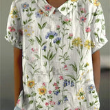 Harper | Camisa abotonada con estampado floral