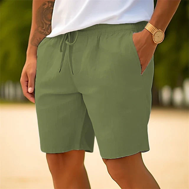 Herren Einstellbar Elastischer Kurze Hosen