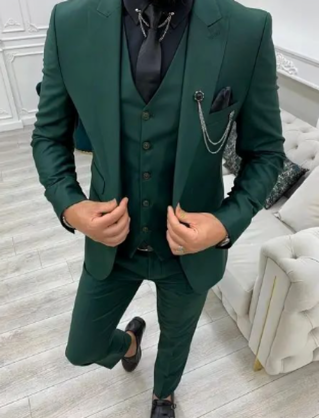 Herren Moderne Anzug | Dreiteilig