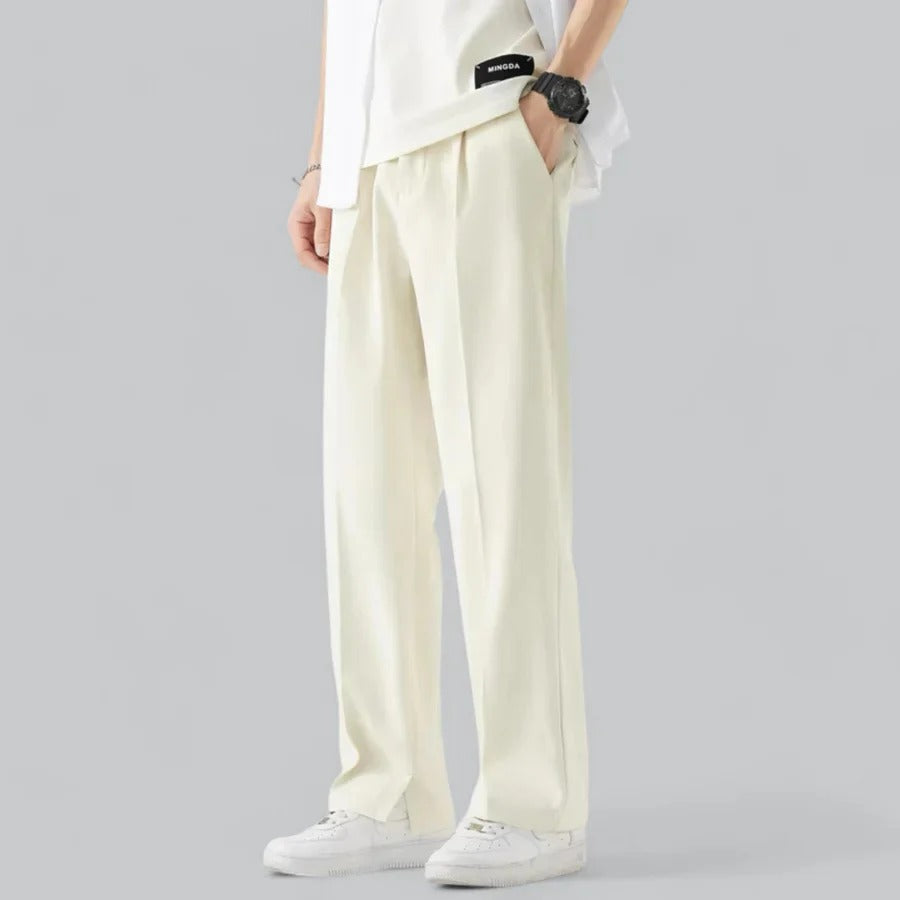 Men's Lightweight Wide-Leg Pants | Summer