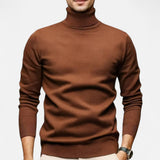 Herren Strick Rollkragenpullover