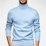 Herren Strick Rollkragenpullover