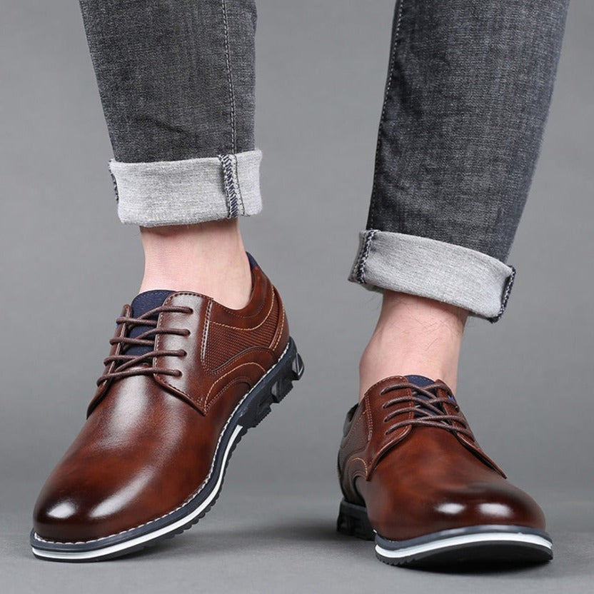 Gunner | Męskie eleganckie wygodne buty | Lekkie