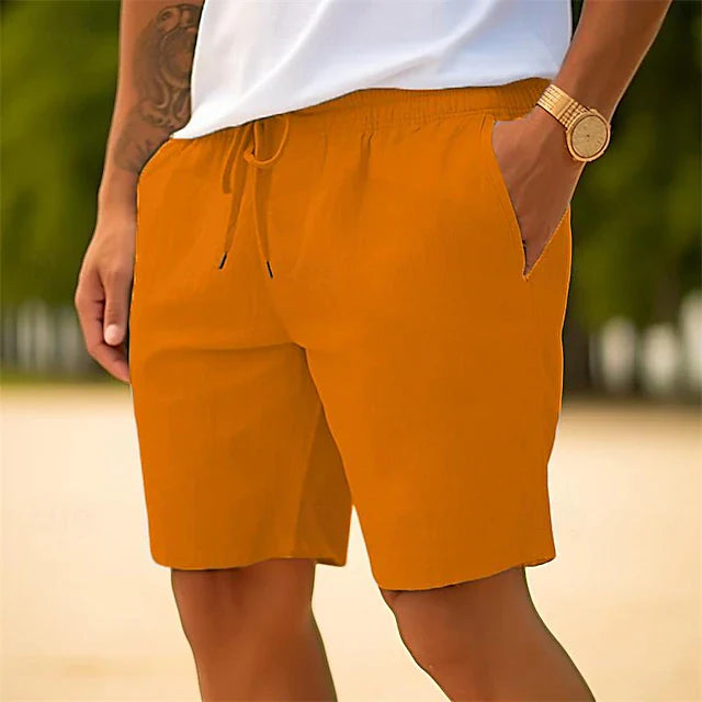 Herren Einstellbar Elastischer Kurze Hosen