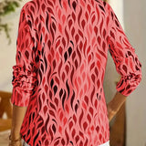 Warda | Damen Elegantes Top | Langarm