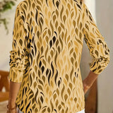 Warda | Damen Elegantes Top | Langarm